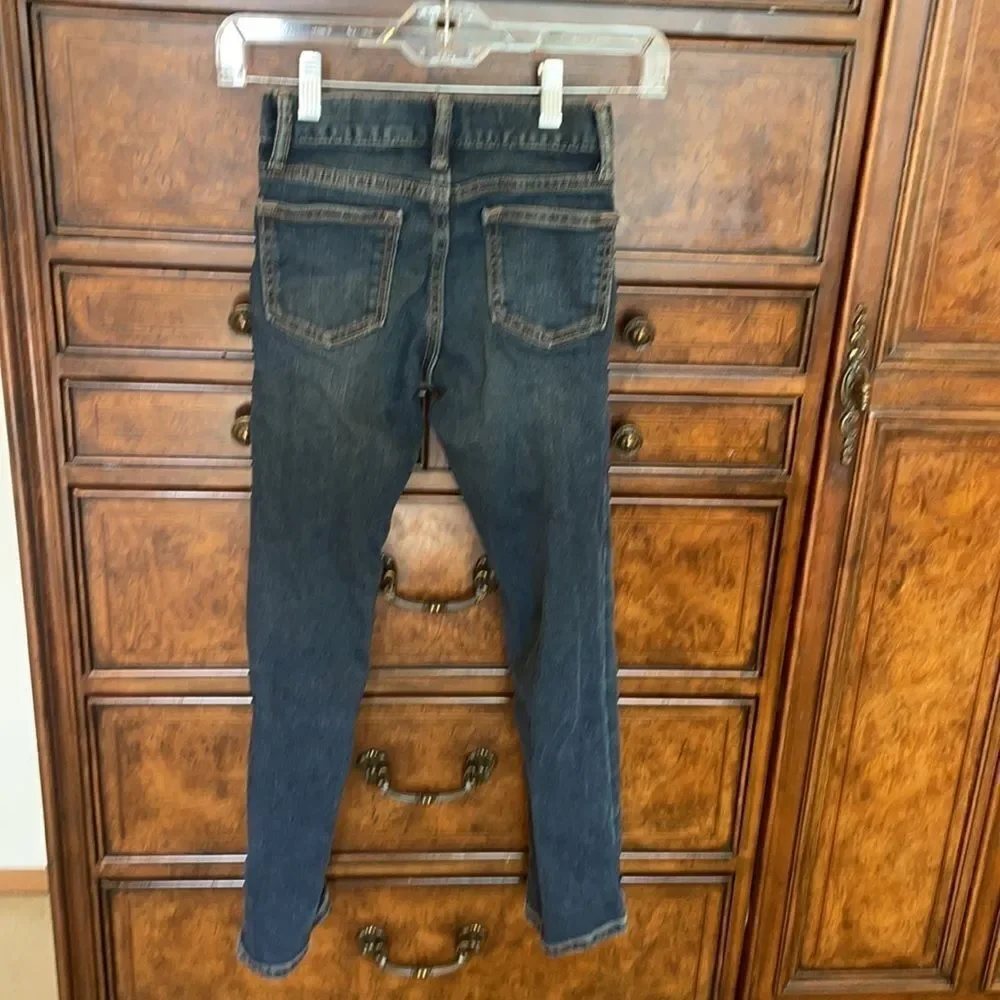 Old Navy kids slim dark denim jeans